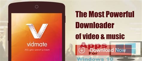 Vidmate For Pc Windows 10 Apps For Windows 10