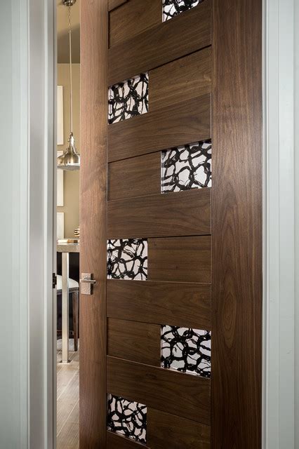 See more ideas about bathroom design, house design, bathroom doors. Las Vegas Modern Home - Interior Solid Wood Walnut Door ...