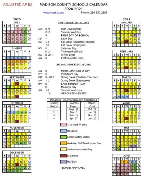 Madison County Schools Proposes New Calendar With Later Start Date E