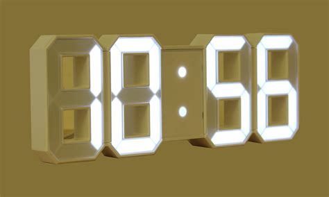 Large Digital Led Wall Clock Ideal For School And Exams