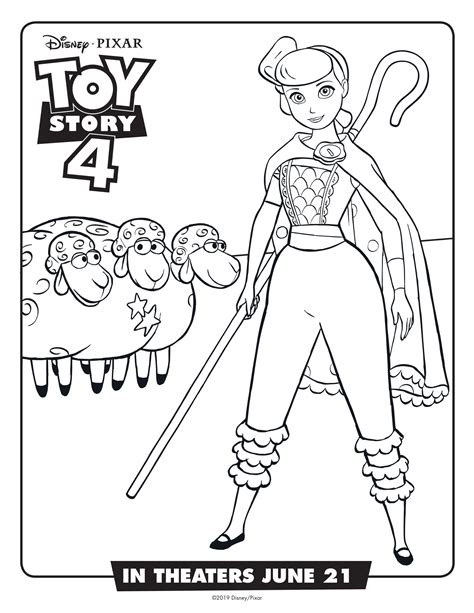 Looks like jessie is waving to her friends! Toy Story 4 Coloring Pages - Coloring Home