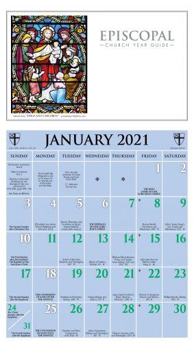2021 liturgical calendar 13 month all the paintings used in this year s calendar are moving masterpieces of art from around the world. Episcopal Calendar 2021 | Printable March