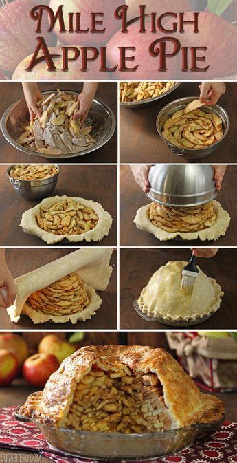 How To Make Mile High Apple Pie From Apple Dessert Recipes Great Desserts Tart