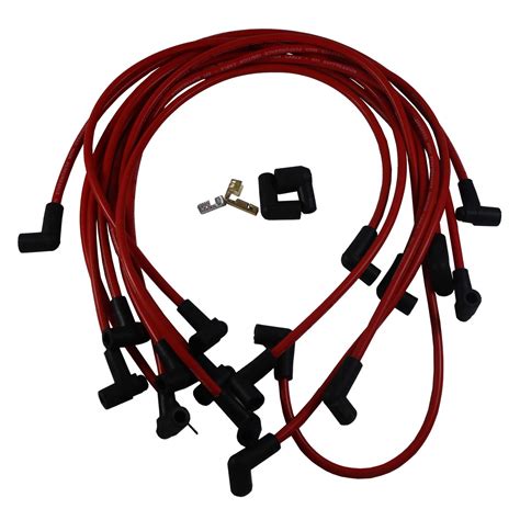 Jdmspeed New Ultra 40 Red Spark Plug Wires Set Replacement