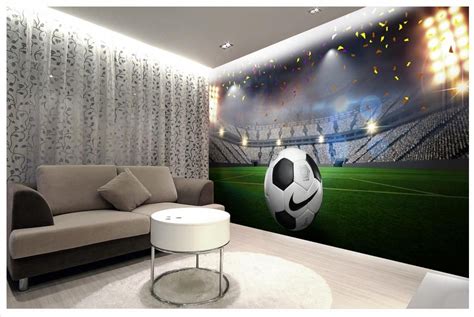 Football Wallpaper Mural Stty Sane