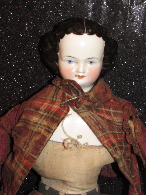 25” antique bisque german china head doll flat top antique clothing and body ebay
