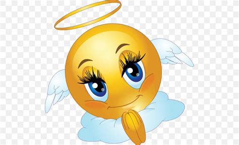 Smiley Emoticon Angel Emoji Clip Art Png 512x500px Smiley Angel