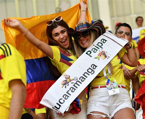 World Cup 2018 Colombias Hottest Fans Daily Star