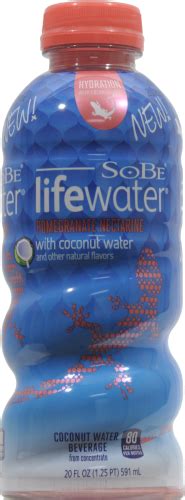 Sobe Lifewater Pomegranate Nectarine Enhanced Water With Coconut Water