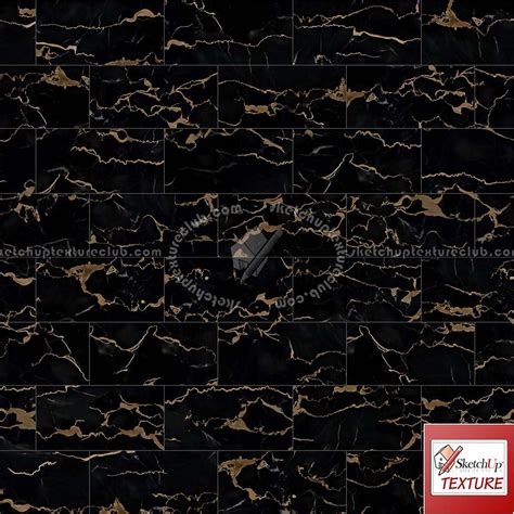 Black Marble Floor Portoro Gold Pbr Texture Seamless 21747