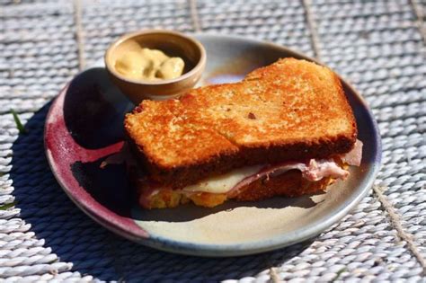 Ham Gruyère And Brioche Toastie The Bookery Cook Recipes Cooking