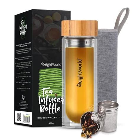 Tea Infuser Bottle Travel Herbal Tea Infuser Weightworld