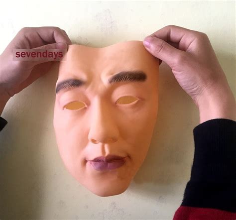 Top Grade Handmade Sexy And Sweet Half Female Face Mask Ching Crossdress Mask Crossdresser Doll
