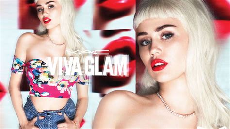 Miley Cyrus Reveals Sexy Long Platinum Locks And Tiny Outfit For Viva Glam Campaign Mirror Online