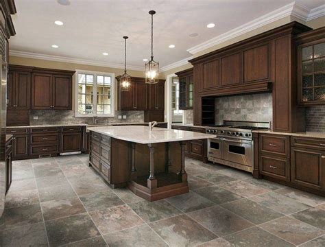 20 Kitchen Design Ideas With Stone Floors Housely