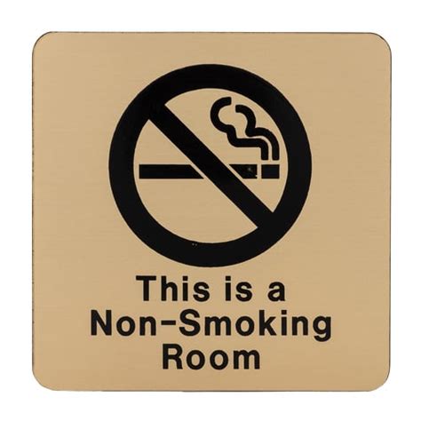 Registry No Smoking Wall Sign 3 W X 3 H Safety And Regulatory