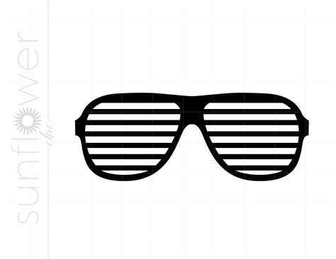 80s Clip Art Sunglasses