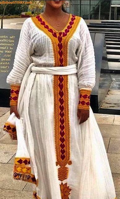 Ethiopian Traditional Clothes Habesha Kemise 68 Traditional African Clothing Ethiopian