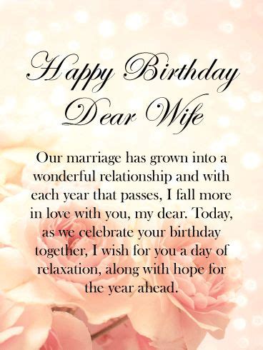 Romantic Free Printable Birthday Cards For Wife Printable Birthday