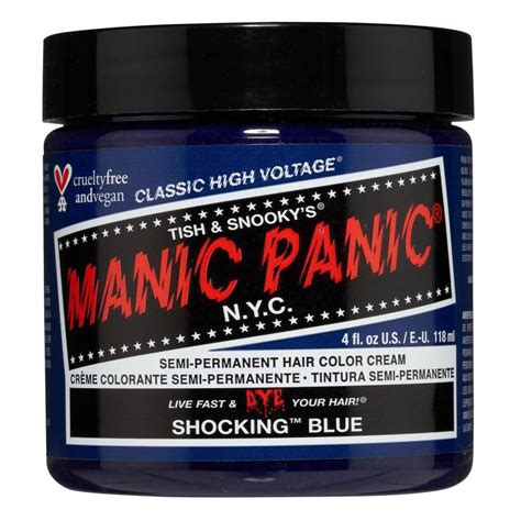 Manic Panic Manic Panic Semi Permanent Hairdye Shocking Blue Classic Bl