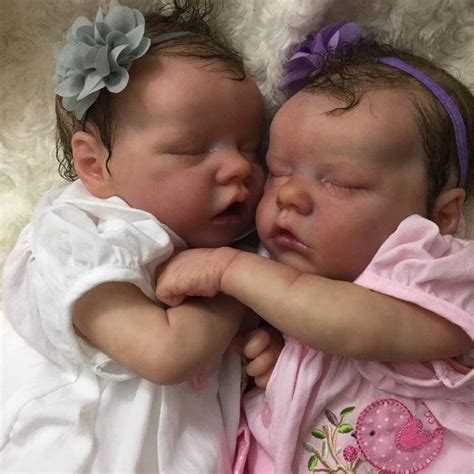 Twin A And B Bonnie Brown Reborn Premmie Premature Twins Ready To Ship