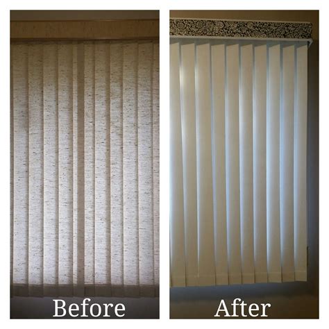 Vertical blinds are the perfect addition to any home that has large picture windows or sliding glass you could first try some diy fixes to extend the usable life of the product. A fun blog dedicated to gardening, DIY, how to, crafts, and more! | Vertical blinds makeover ...