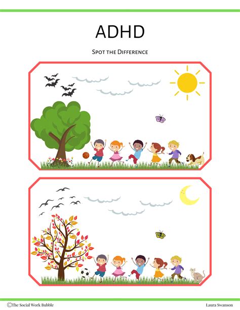 Adhd Play Therapy Worksheets Activity For Kids Mental Etsy