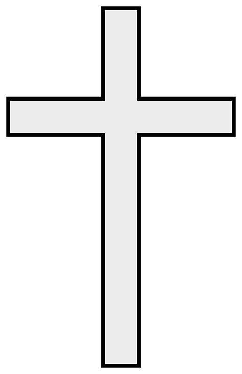 Cross Drawing Outline Outline Of A Cross Free Download On