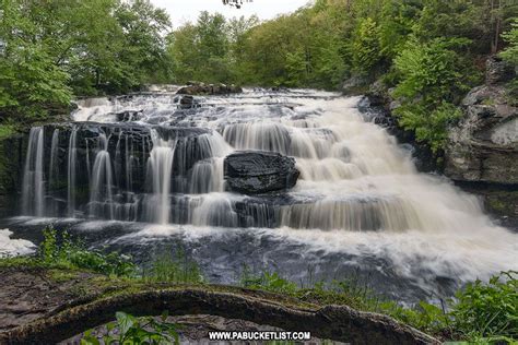 Shohola Falls Pike County Pa Scenic Waterfall Pike County
