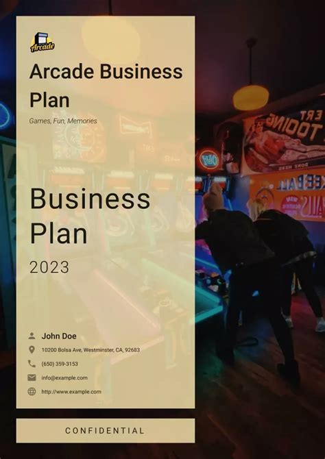 Ppt Arcade Business Plan Powerpoint Presentation Free Download Id