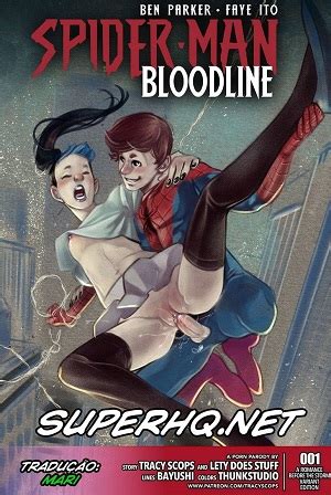 Spiderman Bloodline Heróis Pornô SuperHQ de Sexo