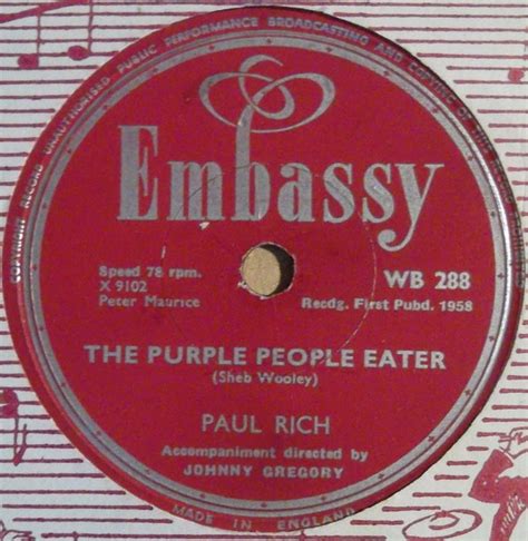The Purple People Eater The Book Of Love Discogs