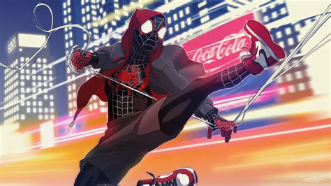 X Miles Morales Spider Verse Iphone Xs Iphone Iphone X Hd