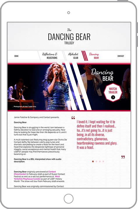 The Dancing Bear Trilogy Case Study Northern Contrast Ltd