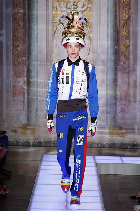 Moschino Springsummer 2016 Florence Fashionably Male