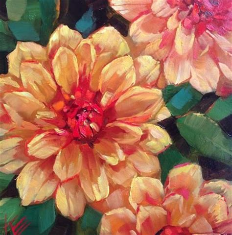 Daily Paintworks Original Fine Art Krista Eaton Fine Art Flower