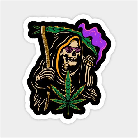 Dope Reaper Grim Reaper Magnet Teepublic