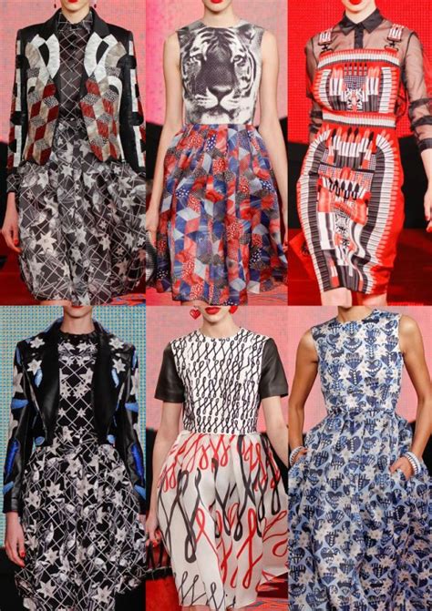 Fashion Patterns Pattern Fashion Print Trends Fashion Week