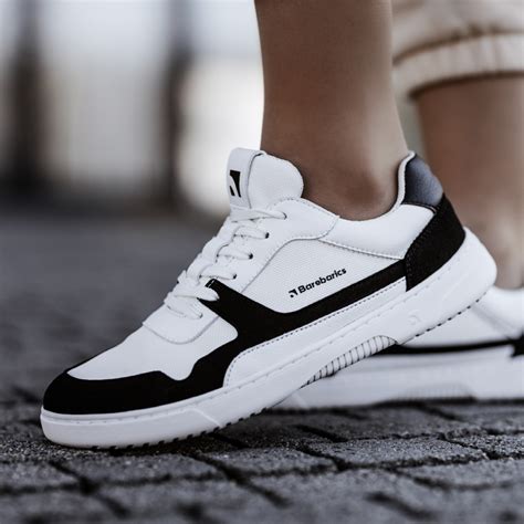 Sneakers Barefoot Barebarics Zing White And Black Barebarics