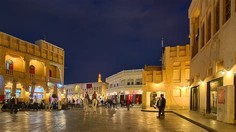 سوق واقف قطر اهم المعالم السياحية صوري