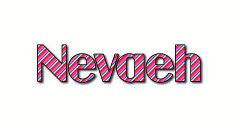 Nevaeh Лого Бесплатный инструмент для дизайна имени от Flaming Text