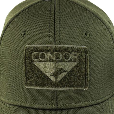 Mens Condor Flex Fitted Tactical Cap Baseball Hat And Usa American Flag