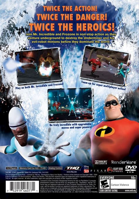 The Incredibles Rise Of The Underminer Os Incr Veis Rise Of The Underminer Mr Incredible