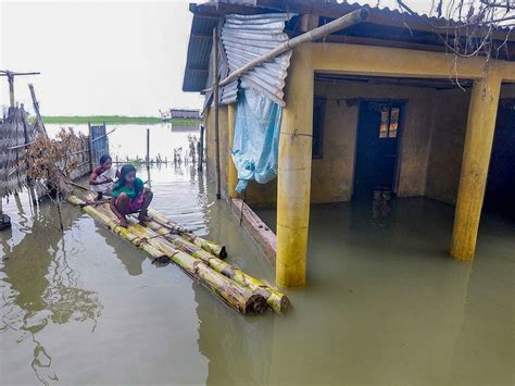 India In Assam The Flood Death Toll Rises To 87 News Photos Gulf News