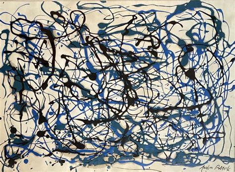 Sold Price Jackson Pollock Mixed Media On Paper V15000 November 5