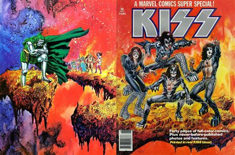 Kiss 1977 Marvel Comics Super Special 1 Mars Will Send No More