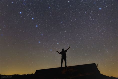 A Skywatcher Shows You Where To Find The North Star Photo Space