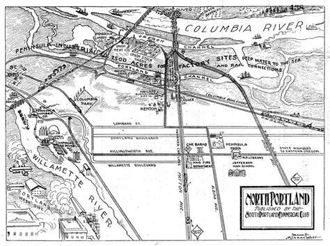 North Portland Map From 1919 North Portland Map 1919 Thi Flickr