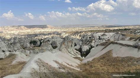 Göreme Valley Landscape Kota Vulkanik Unik Di Cappadocia Jendela