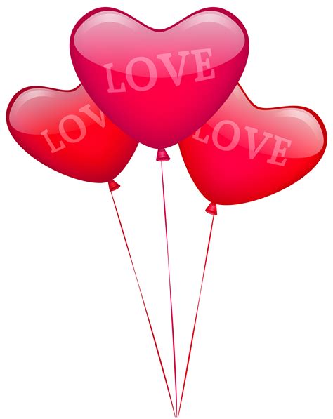 Love Heart Balloons Png Image Gallery Yopriceville